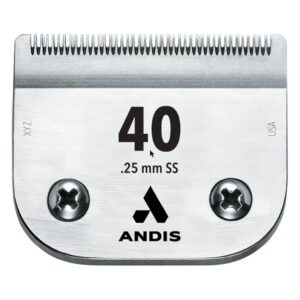 Cuchilla Andis 40SS UltraEdge 0.25mm para esquiladoras profesionales